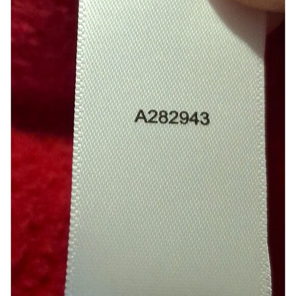 Susan Graver Weekend Womens Red & Black Quilted Zip-Up Jacket Medium - Picture 6 of 6